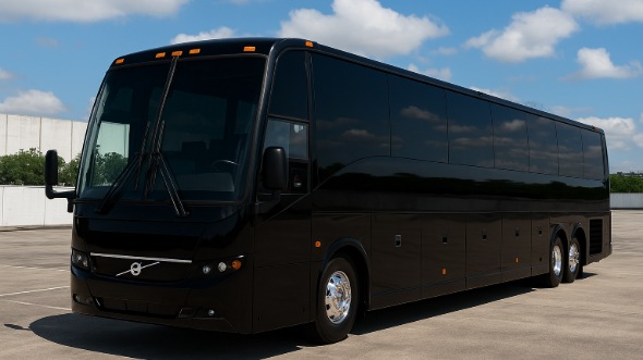 Exterior of Charter Bus Company Bowling Green's 40 Passenger Party Bus in Bowling Green