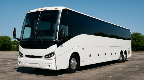 Exterior of Charter Bus Company Bowling Green's 50 Passenger Party Bus in Bowling Green