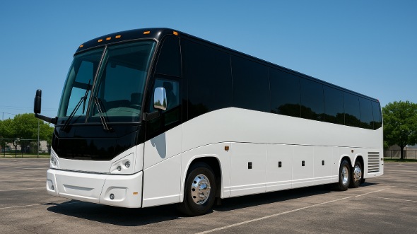 Exterior of Charter Bus Company Evansville's ADA Charter Bus in Evansville