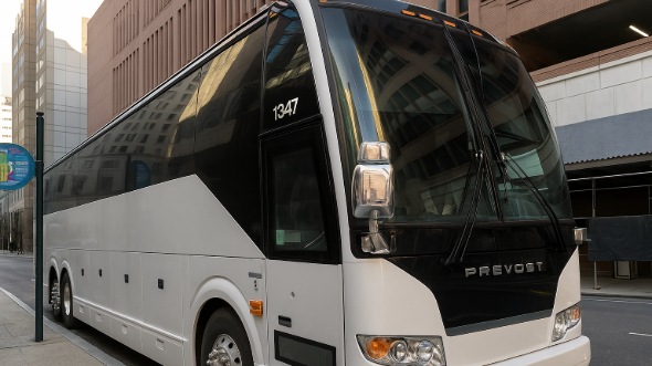 evansville concert event bus rental